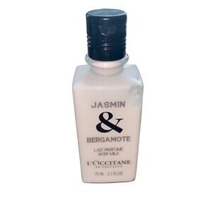 L'Occitane Jasmin & Bergamote Body Milk Lotion 2.5 fl. oz. used